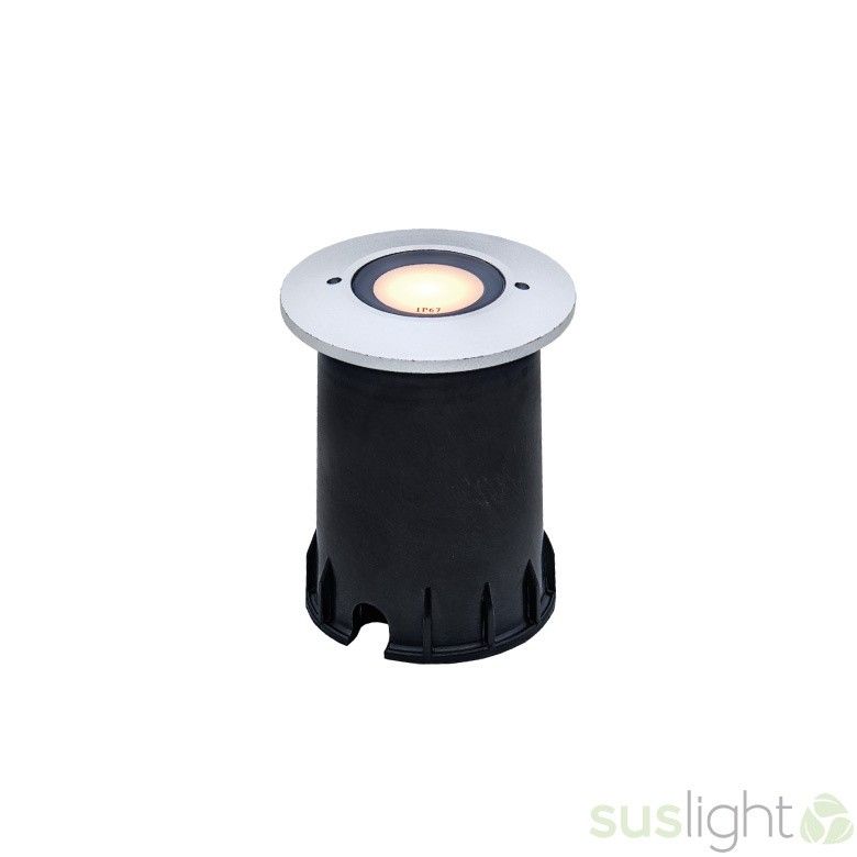 LED bodenspot Sus Small Sun 1.5Watts - 24V + cover