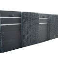 WPC-Gartenzaun-Set lxh 200cm x 150cm 