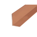 L-Profil Aluminium Türstopper Braun beschichtet 180 cm