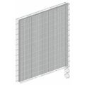 LärmschutzGabione Erweiterungselement lxhxt 2,53m x 1,43m x 0,23m - Wandsäulen Höhe 1,9m