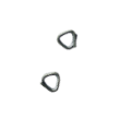 450 Stück Drahtringe OK 33 D-Ringe Ausformung dreieckig Ø 14 mm