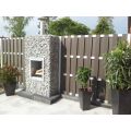 Steinkorb Wandkamin Grill lxhxt 0,95m x 2,00m x 0,55m