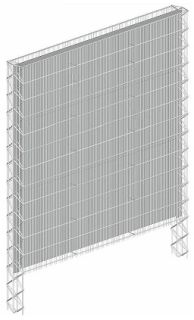 LärmschutzGabione Grundelement