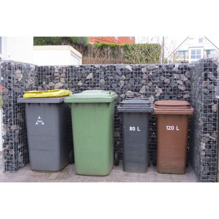 Mülltonnenbox U-Form