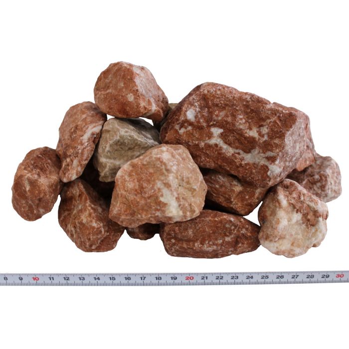 Salzburger Rot Bruchsteine 50-70mm