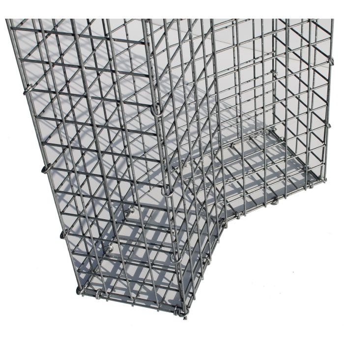Winkel Gabionenzaun