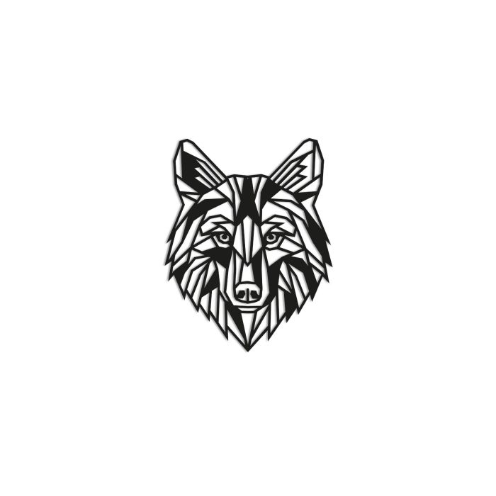 Wolf-Dekoration