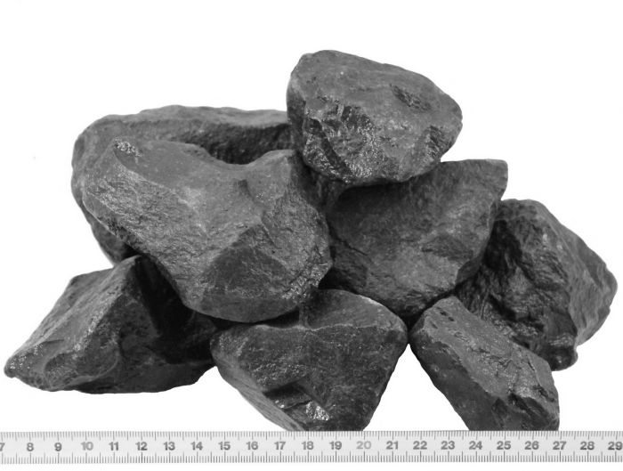 Basalt Bruchsteine BigBag Gabionensteine 