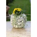 Design Gabionen Vase50cm