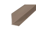 L-Profil Aluminium Türstopper taupe beschichtet 180 cm