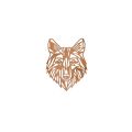 Cortenstahl-Wolf Small 600x471mm