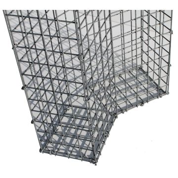 Winkel Gabionenzaun