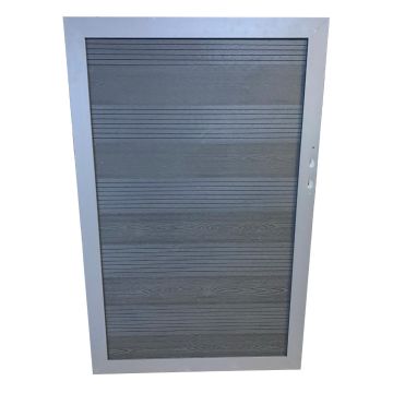Aluminiumrahmentür anthrazit beschichtet 90×180 cm inkl. Scharniere und Schlösser