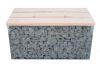 Gabionen-Bank lxhxt 1,00 x 0,45m x 0,47m