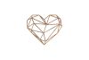 Herz Small 500x584mm Cortenstahl