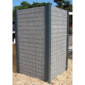 Splittgabionen Tiefe 4 cm