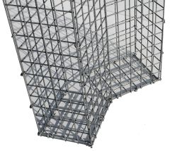 Winkel Gabionenzaun