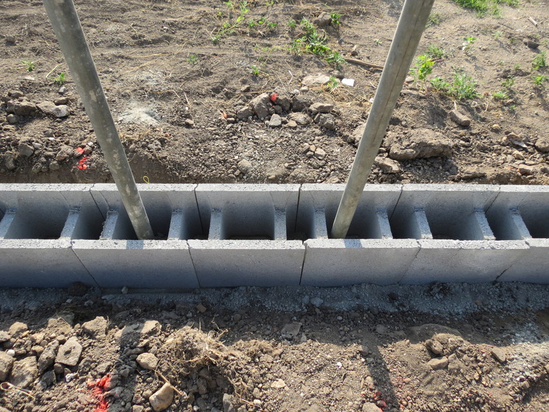 Fundament Gabionen