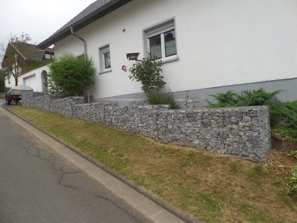 gabionen hangsicherung