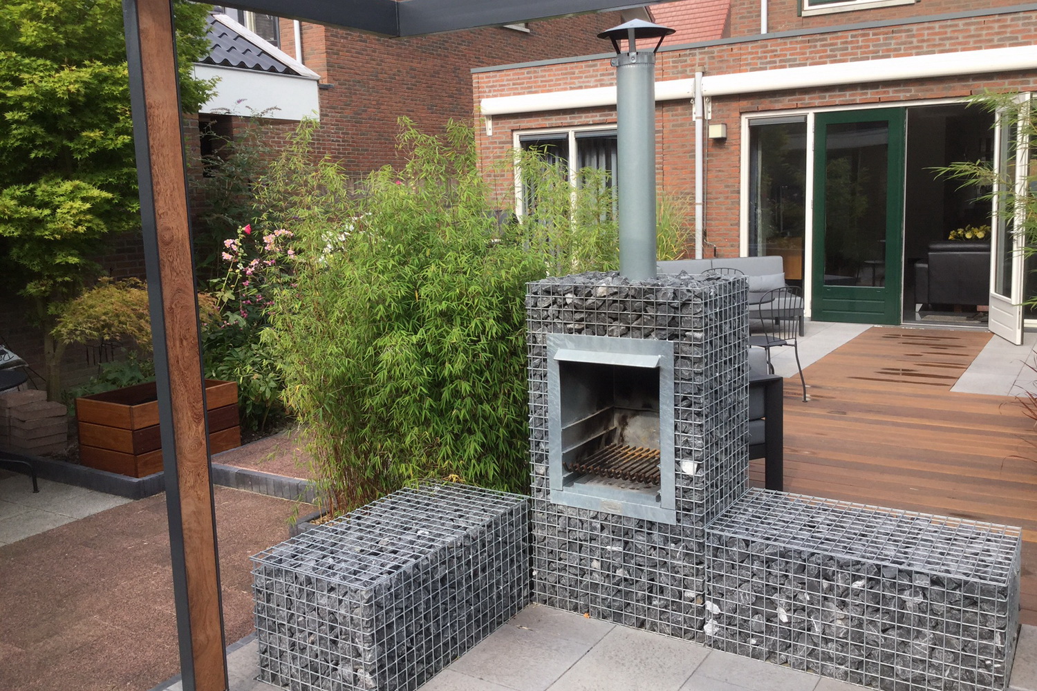Gartenkamin Grill XS Terrasse