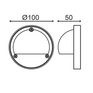 Sus Sphere Black - 24V 2.0Watt