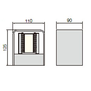 Sus Square Green - 24V 4.0Watt