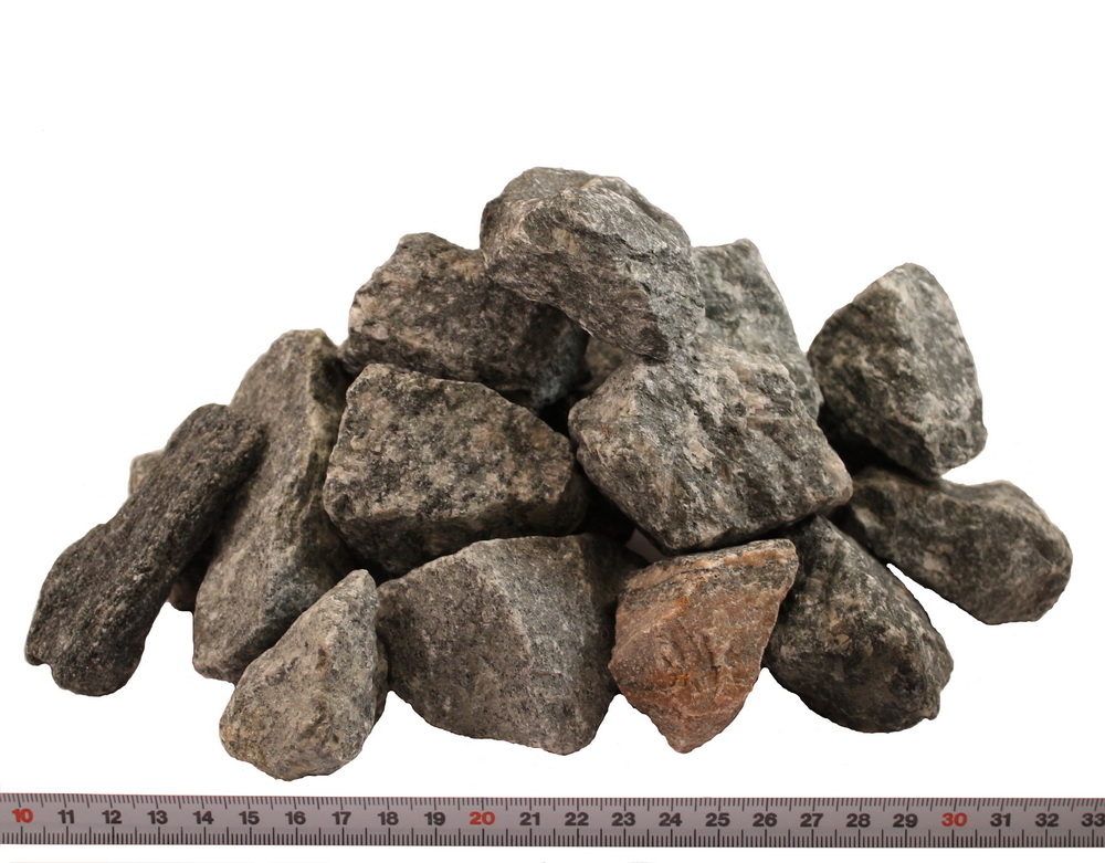 Norwegen Granit Bruchsteine 31-50mm