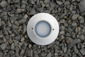 Gabionen LED beleuchtung