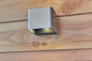 Square Stimmung – Gabionen LED beleuchtung. Square Stimmung