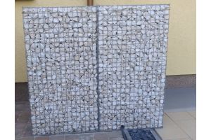 Gabionen mit Yellow Sun – Yellow Sun Bruchstein. Gabionen mit Yellow Sun