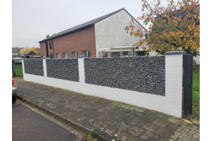 Gabionenzaun – Gabionen