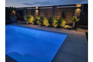 WPC Sichtschutzzaun mit Gabionen – WPC-zaun mit Gabionen