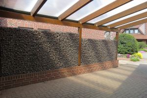 Basalt Braun 40-80mm Sichtschutz – Bruchsteine Inspiration. Basalt Braun 40-80mm Sichtschutz