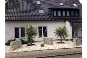 Gabionen mit Yellow Sun – Yellow Sun Bruchstein. Gabionen mit Yellow Sun