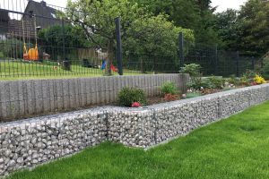 Gabionen Bef Llt mit Weissenbacher Zierkies – Bruchsteine Inspiration. Gabionen Bef Llt mit Weissenbacher Zierkies