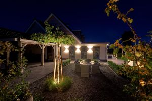 Squares Stimmung – Gabionen LED beleuchtung. Squares Stimmung