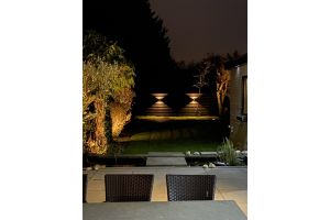 Sus Square Sierbestrating Breda – Gabionen LED beleuchtung. Sus Square Sierbestrating Breda