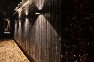 Wandlampen Verschillend Stimmung – Gabionen LED beleuchtung. Wandlampen Verschillend Stimmung