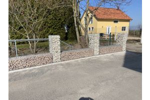 Gabione – Gabionen-Säulen