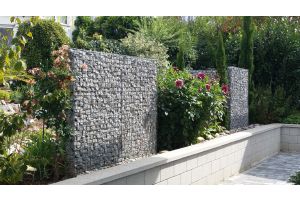 Gabione – Gabionen-Säulen