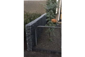 Gabionenzaun – Gabionen