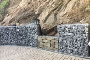 Gabionen Bef Llt mit Alpensteine – Alpensteine. Gabionen Bef Llt mit Alpensteine