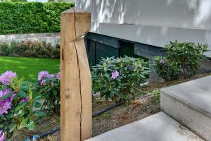 Oak Stimmung – Gabionen LED beleuchtung. Oak Stimmung