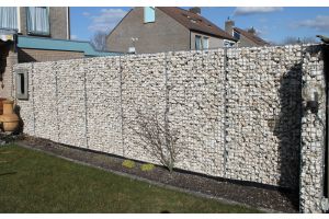 Gabionen mit Yellow Sun – Yellow Sun Bruchstein. Gabionen mit Yellow Sun