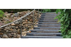 Neon Flex Stimmung – Gabionen LED beleuchtung. Neon Flex Stimmung