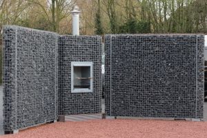 Deutsche Eckkamin – Gartenkamine. Deutsche Eckkamin