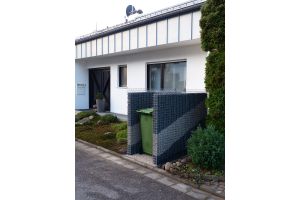 Gabionen Mülltonnenverkleidung – Gabionen Mülltonnenverkleidung. Gabionen Mülltonnenverkleidung