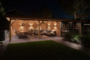 Slin Duo Stimmung – Gabionen LED beleuchtung. Slin Duo Stimmung