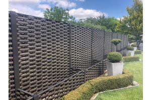 Platte Weving – Kunststoff-Sichtschutzzaun. Platte Weving