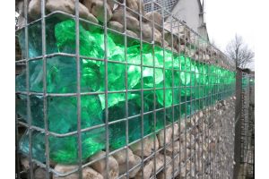 Glasbrocken mit LED – Glasbrocken. Glasbrocken mit LED